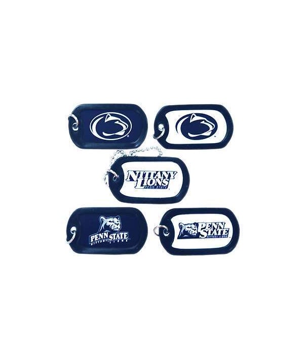 Penn State Asst Dogtags Necklace 12PC