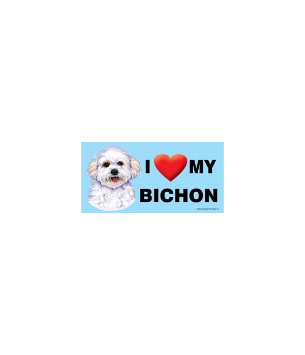 I (heart) my Bichon (puppy cut / short h