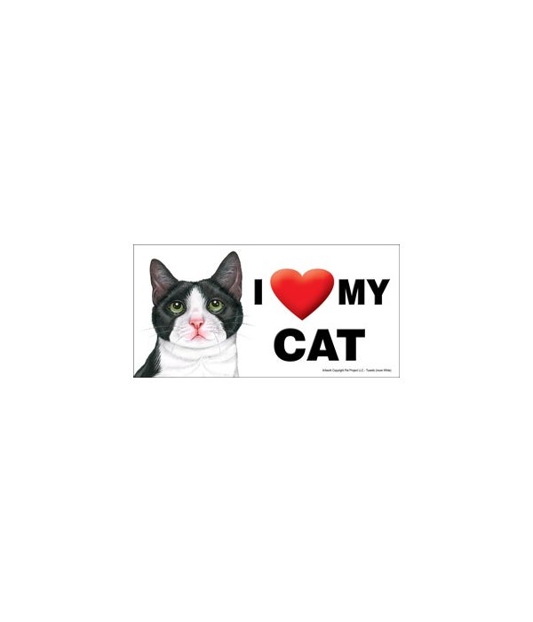 I (heart) my Cat (Tuxedo (more White)) 4