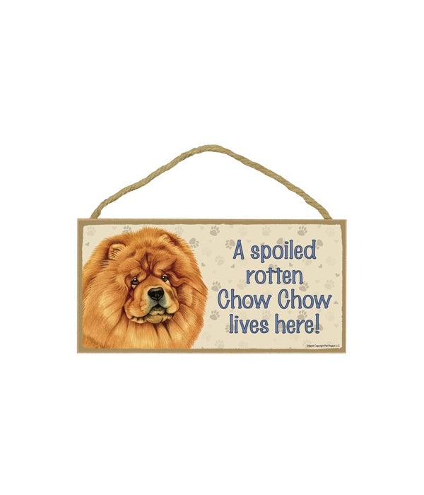 Chow chow Spoiled 5x10