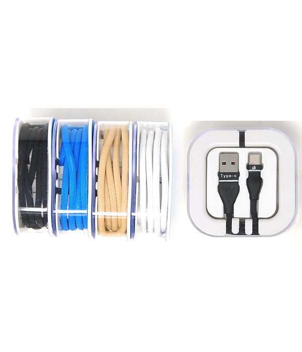 Type C /USB for Andriod 2.1A 3FT Cable in Acrylic Box