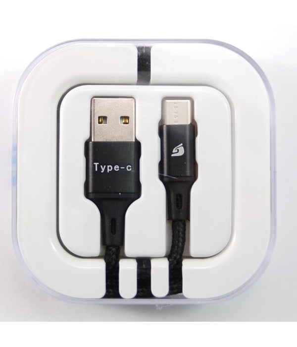 Type C /USB 3FT 2.1A Cable in Acrylic Box