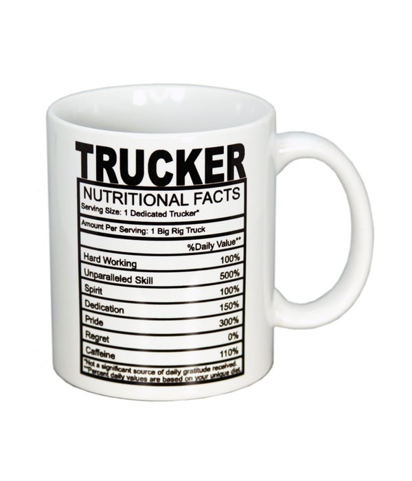 Trucker Nutritional Mug 11oz (36MIN)