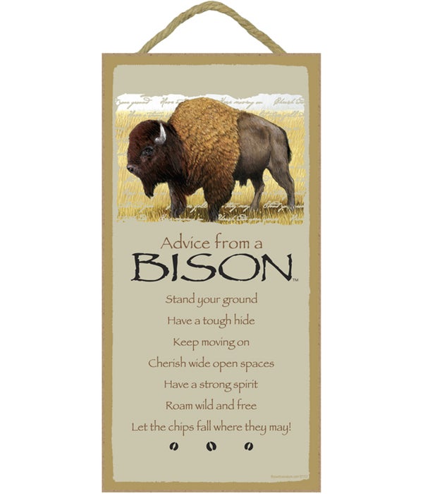 Advice from a Bison 5x10