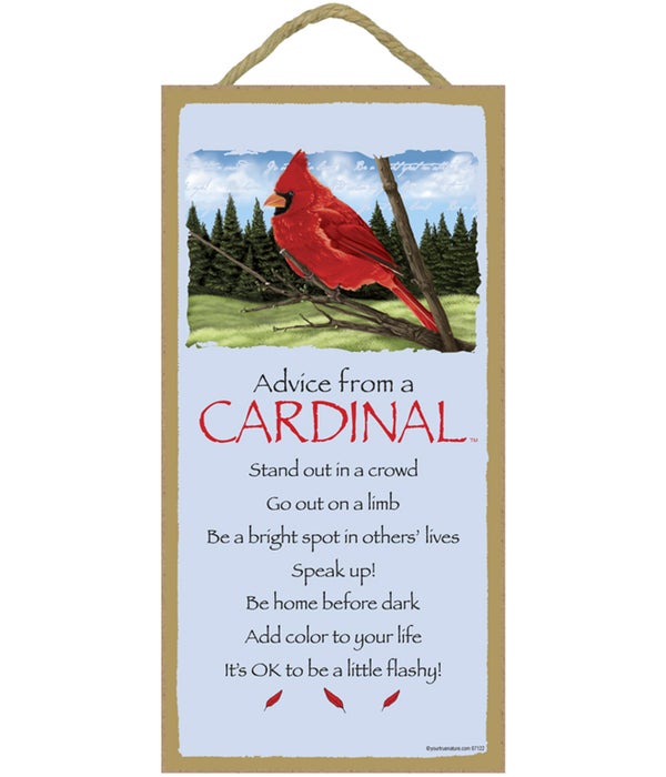 Advice from a Cardinal 5x10