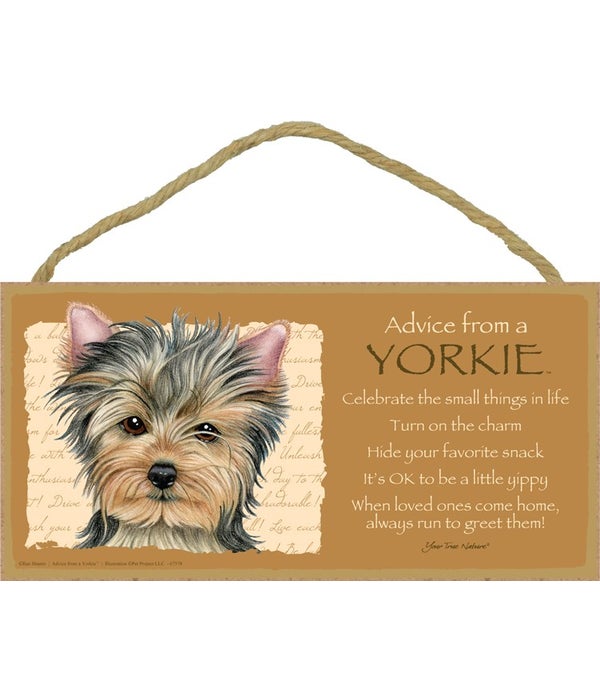 Advice from a Yorkie 5x10