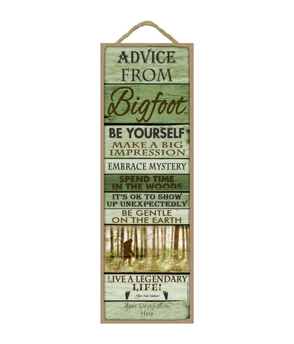 Advice from Bigfoot 5x15 Plank