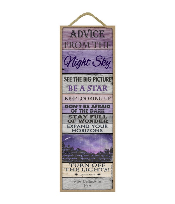 Advice from the Night Sky 5x15 Plank