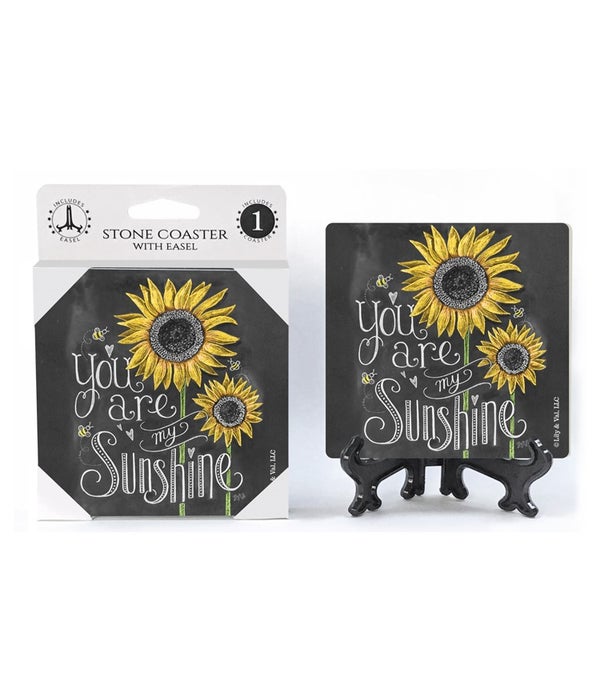 You are my sunshine-1 Pack Stone Coaster
