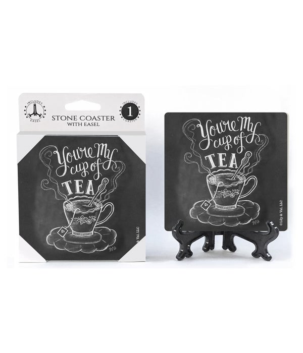 You're my cup of tea-1 Pack Stone Coaster