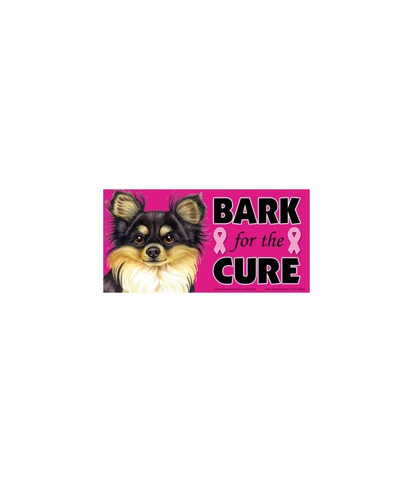 Bark for the Cure Chihuahua-4x8 Car Magnet