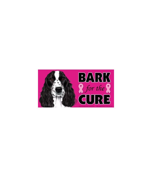 Bark for the Cure Cocker Spaniel (Englis