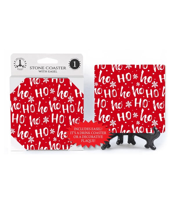 Christmas wrapping paper with Ho Ho and