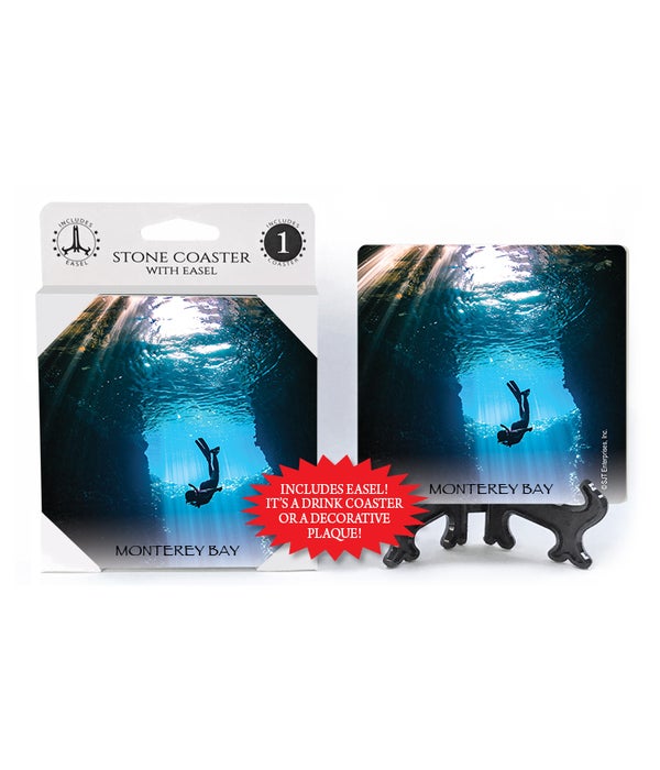 diver  Coasters 1 pack