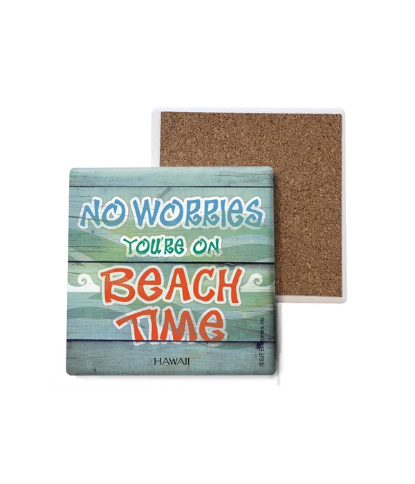 No worries, you're on beach time - white