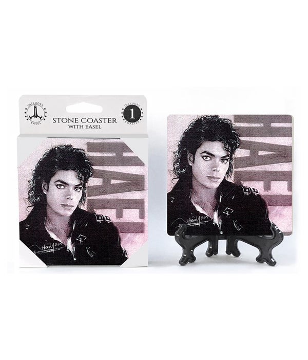 Michael Jackson-1 pack stone coaster