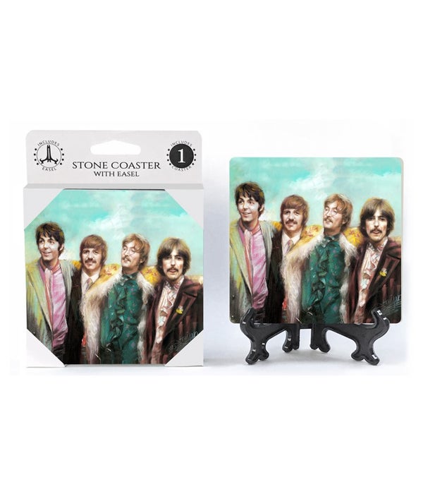 The Beatles-1 pack stone coaster