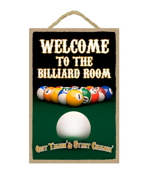 Welcome to the Billiard Room - Quit Talk