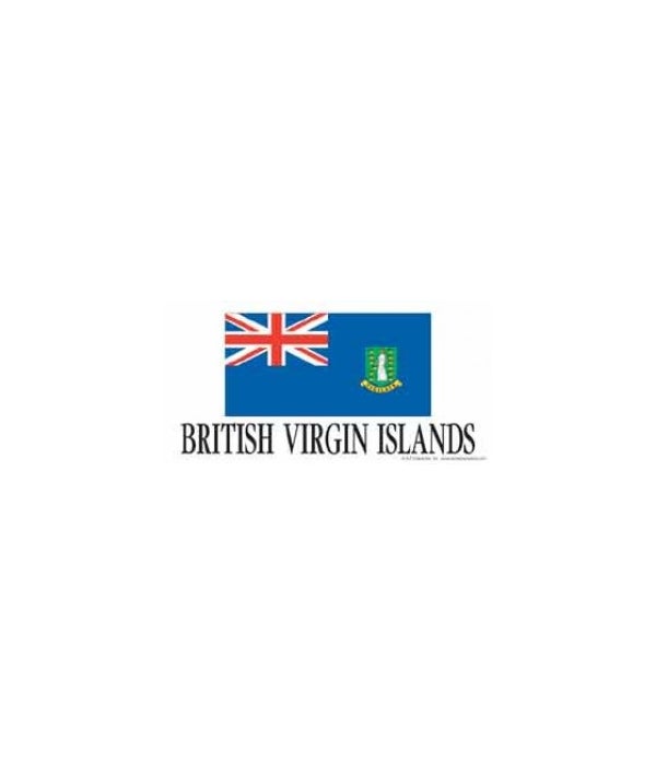 British Virgin Islands 4x8 Car Magnet