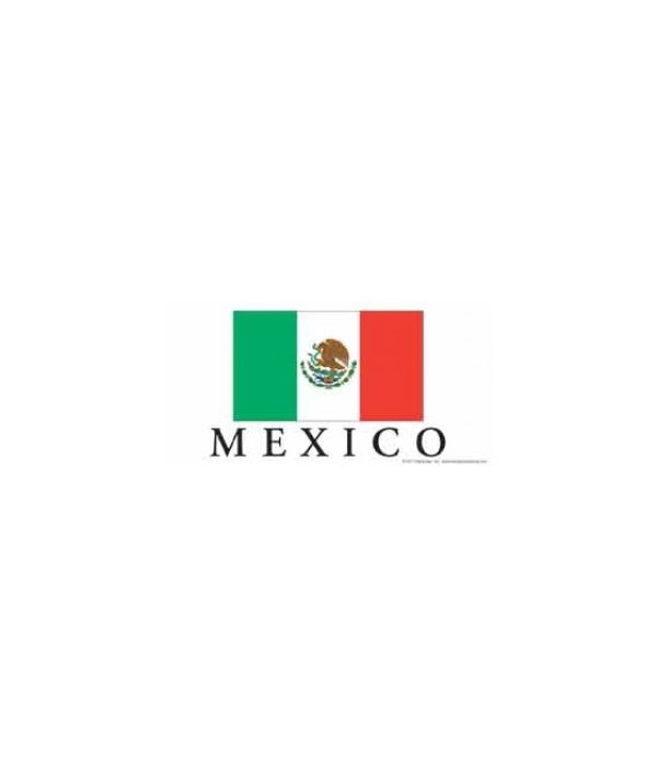 Mexico flag - with MEXICO underneath it.