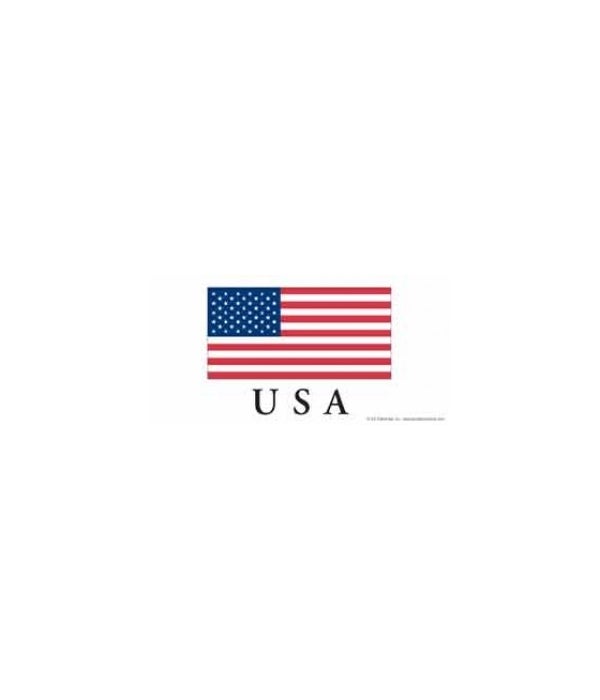 USA flag - has the US flag, with USA bel