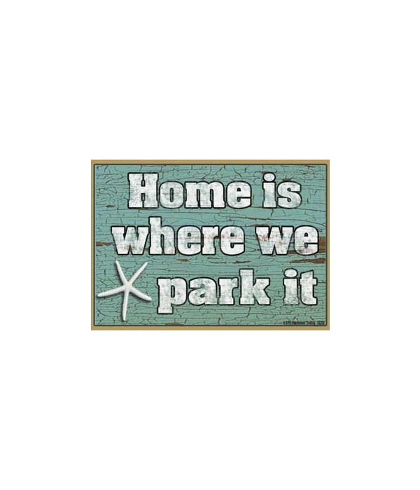 Home is where we park it - starfish Magn