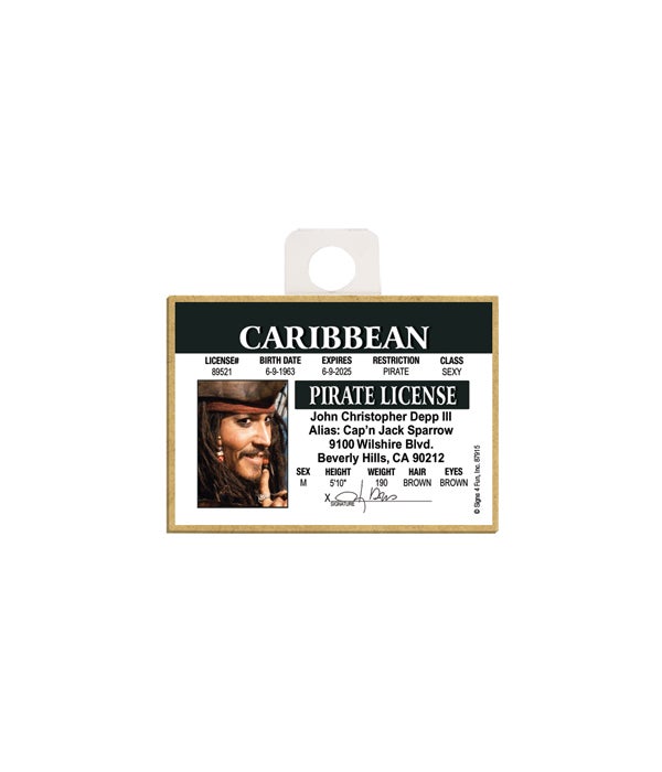 Caribbean - Cap'n Jack Sparrow