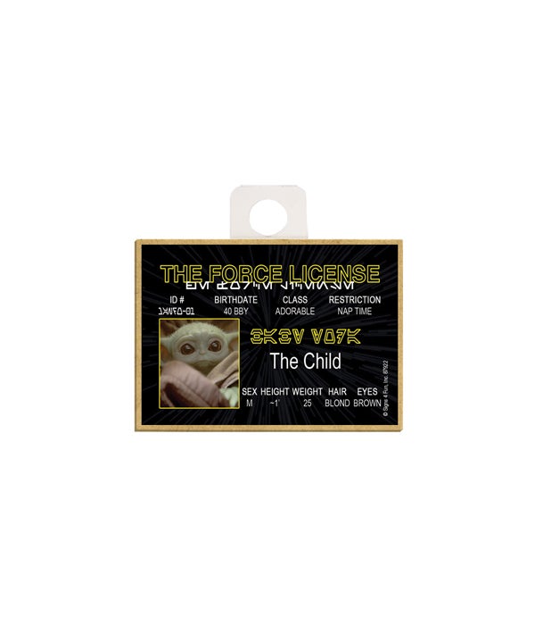 The Force License - The Child (Baby Yoda)