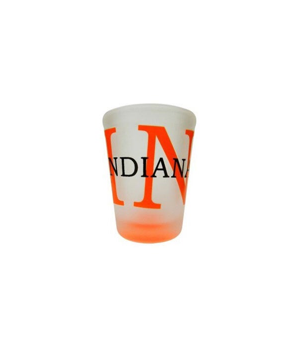 IN Frosted Neon bottom shot glass