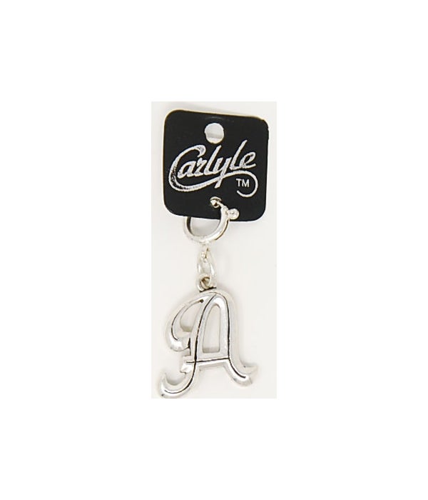 "A" Carlyle Letter Charm