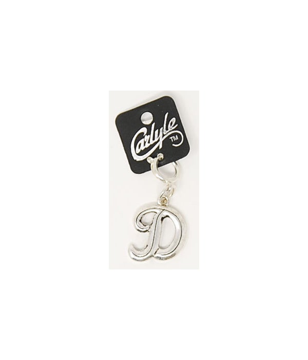 "D" Carlyle Letter Charm