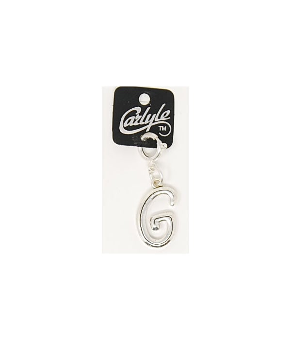 "G" Carlyle Letter Charm