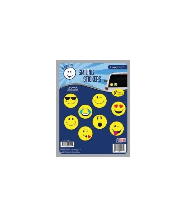 Smiling Car Stickers