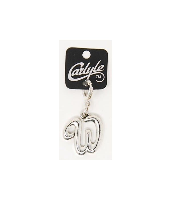 "W" Carlyle Letter Charm