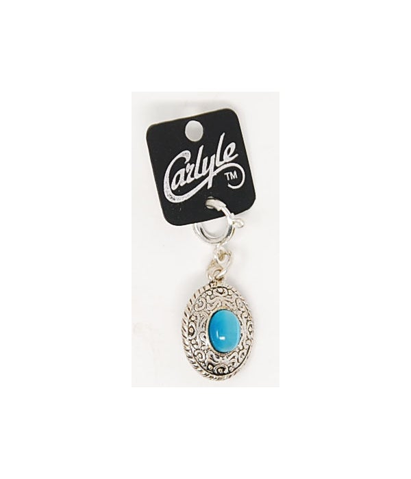Blue Pearl Carlyle Charm