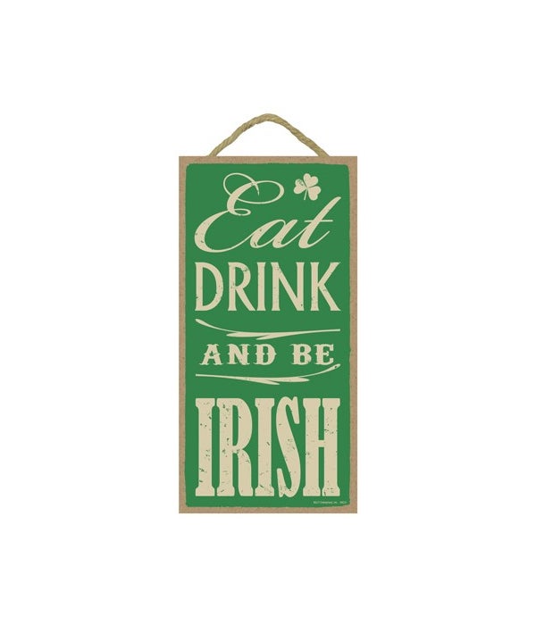 Eat, drink & be Irish 5x10