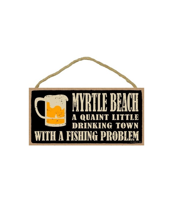 (Beer Mug & Fishing Design) A quaint lit