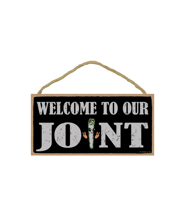 Welcome to our joint 5x10 sign