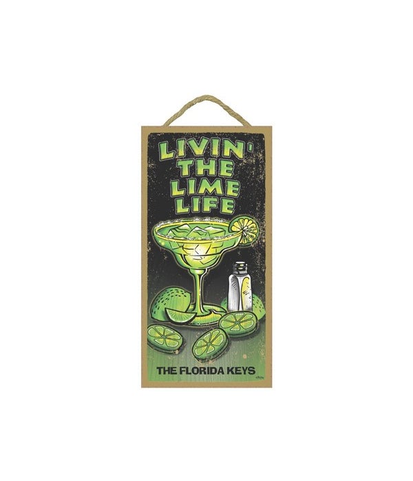 Livin' the Lime Life - with a margaritta