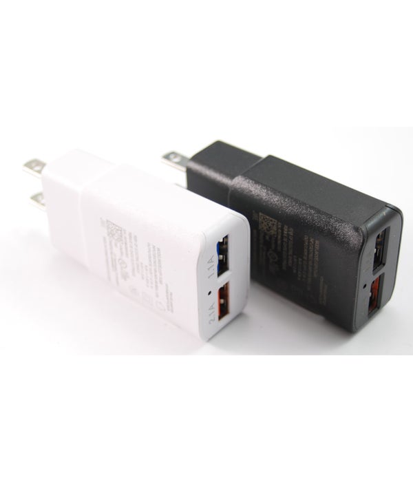 Dual USB A/C Chargers 3.1 AMP