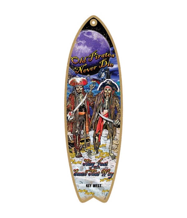 Old pirates never die Surfboard