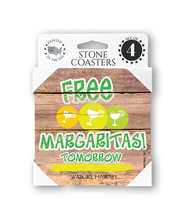 Free margaritas tomorrow - green with ci