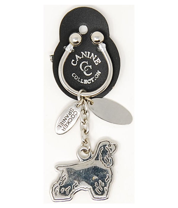 Cocker Spaniel Canine Collection Key Ring