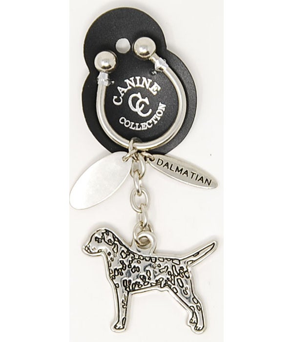 Dalmation Canine Collection Key Ring