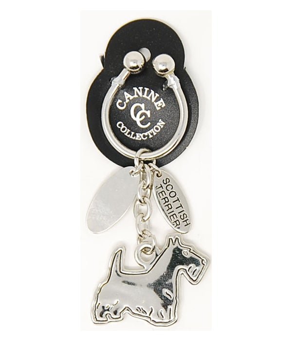 Scottish Terrier Canine Collection Key Ring