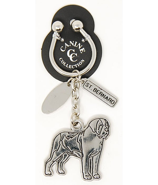 St. Bernard Canine Collection Key Ring