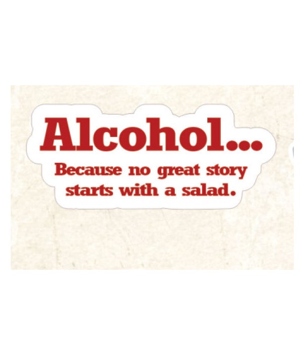 ALCOHOL 3T Sticker
