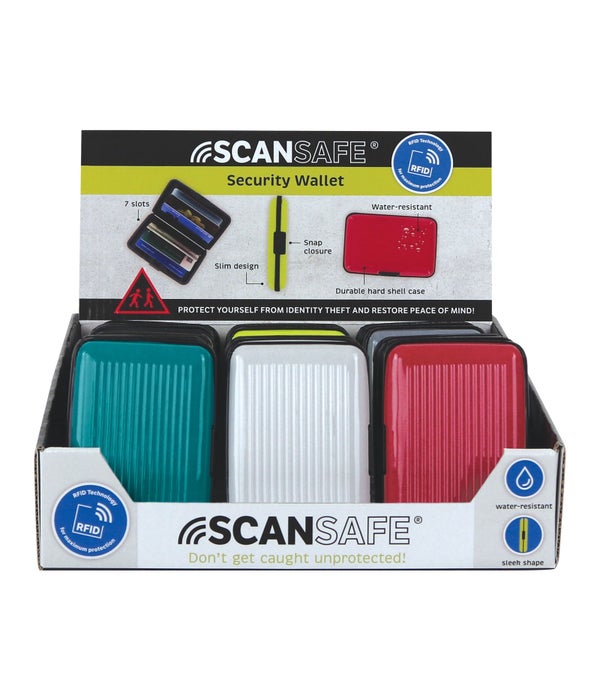 ScanSafe Security Wallet 24PC Unit