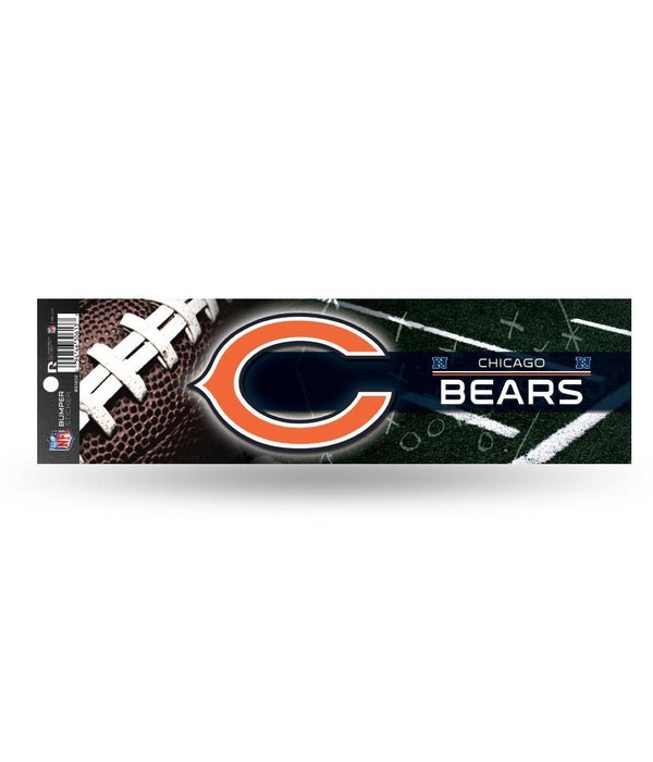 CHICAGO BEARS BUMPER DECAL