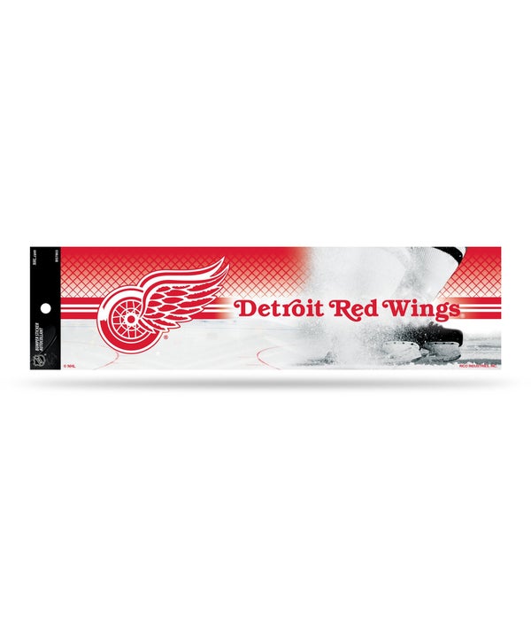 DETROIT RED WINGS BUMPER DECAL